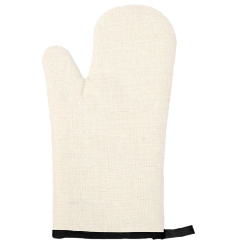 SubliLinen Oven Mitt with Rubber Patch - Right hand